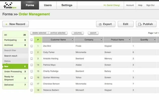 Docs form 4. Appsheet пример. google forms size. appsheet example in browser.