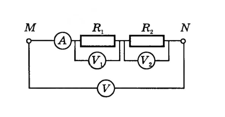 Параллельное соединение амперметров. Схема параллельного соединения проводников с амперметрами. Параллельное соединение проводников с амперметром и вольтметром. Параллельное соединение проводников схема с вольтметром.