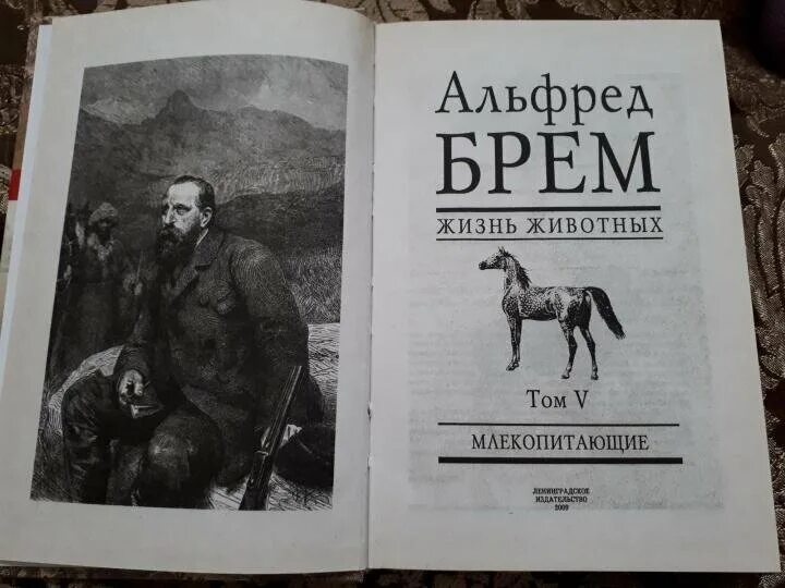 Жизнь животных том 5. А. э. брема «жизнь животных»,.