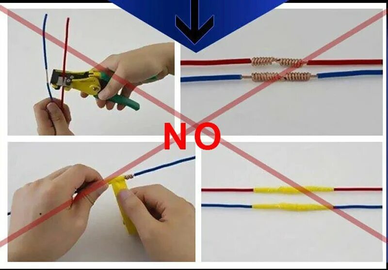 Проблемы с соединением. Схема параллельного соединения батарей отопления. Соединители проводов 220в медь и алюминий. Типы соединения электрических проводов. Неправильное соединение.