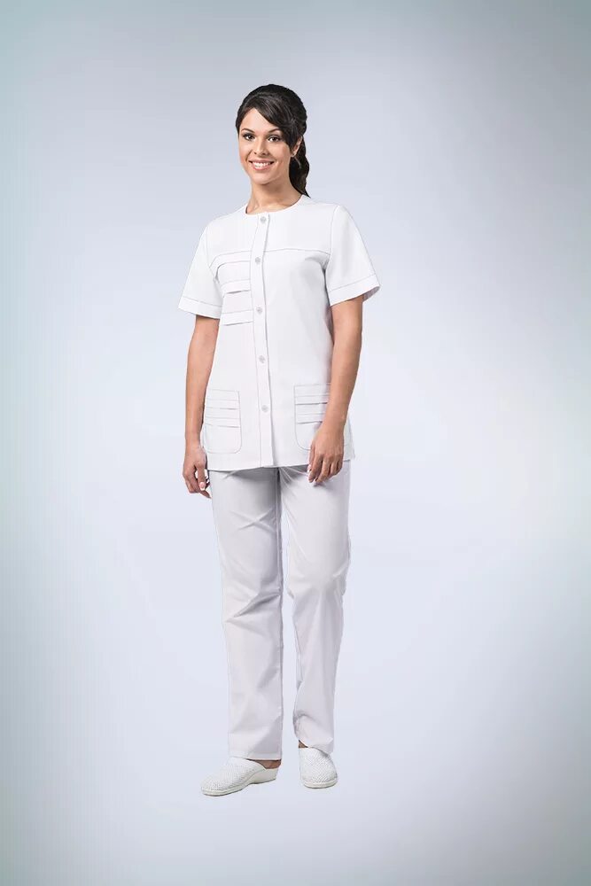 медицинская одежда. медицинская одежда белгород. медицинский костюм инга. медицинский костюм. модный доктор халат 10504.