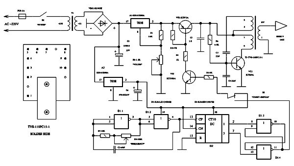 Схемы медицинских приборов