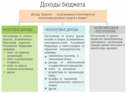К собственным налогам относятся
