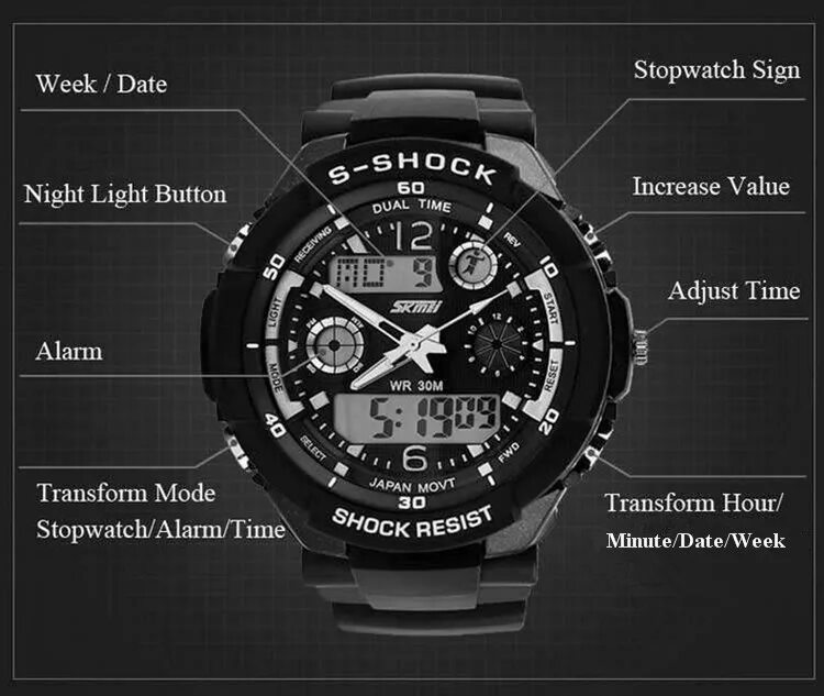 Watch s this. Часы спортивные мужские водонепроницаемые g Shock.