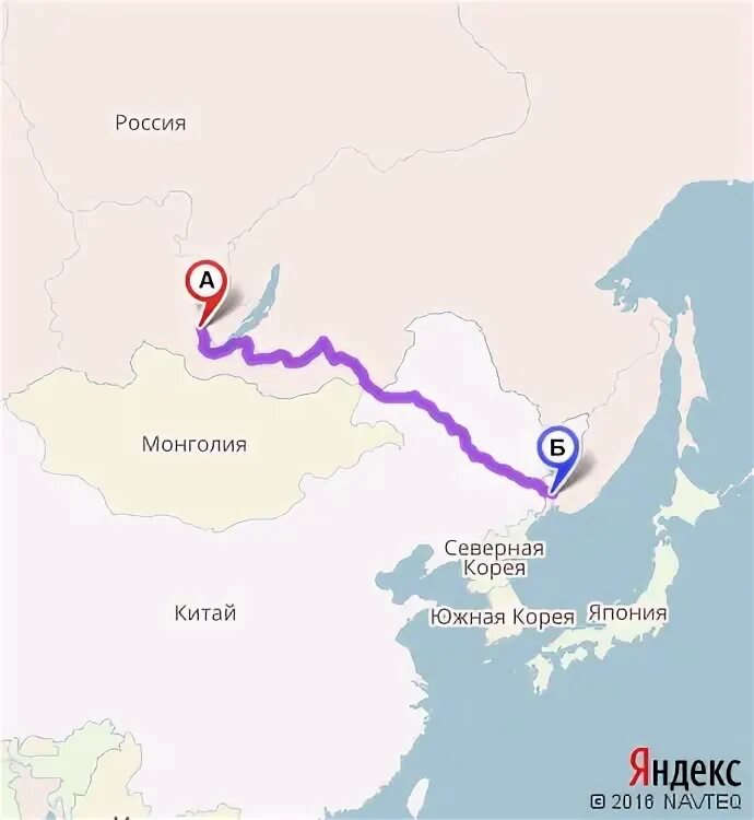 Сколько ехать до корее на машине