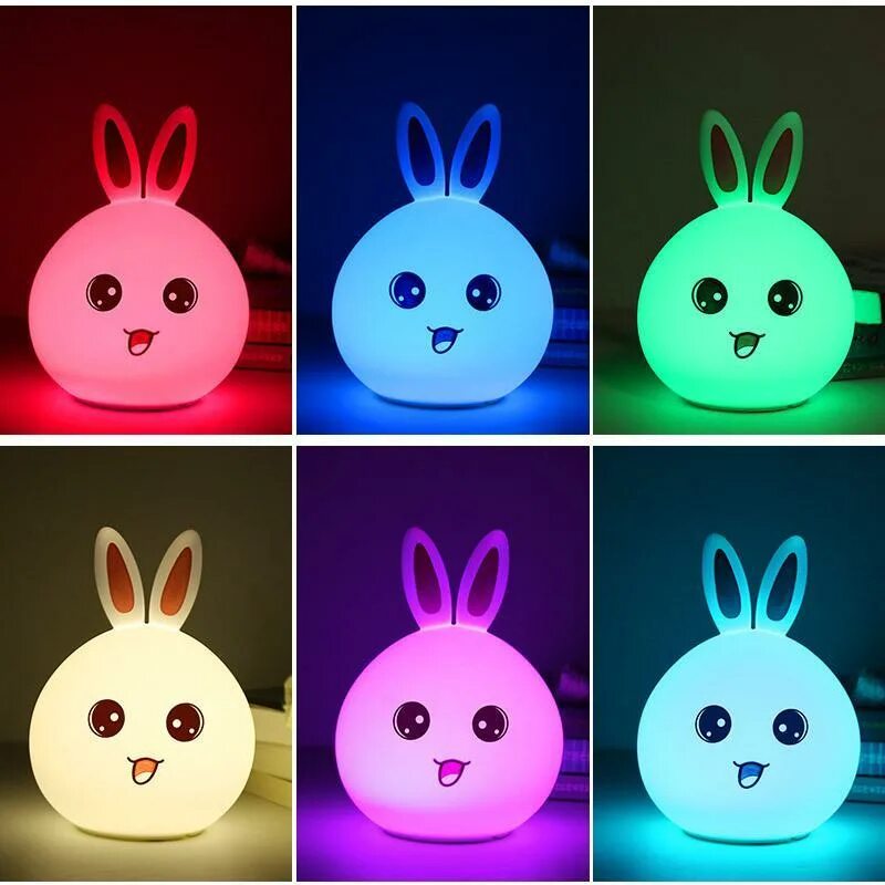 Светильник ночник силиконовый. Ночник силиконовый кролик rabbit silicone lamp. мягкий силиконовый ночник colorful silicone lamp. ночник лампа рабит. ночник mgitik зайчик rab01p.