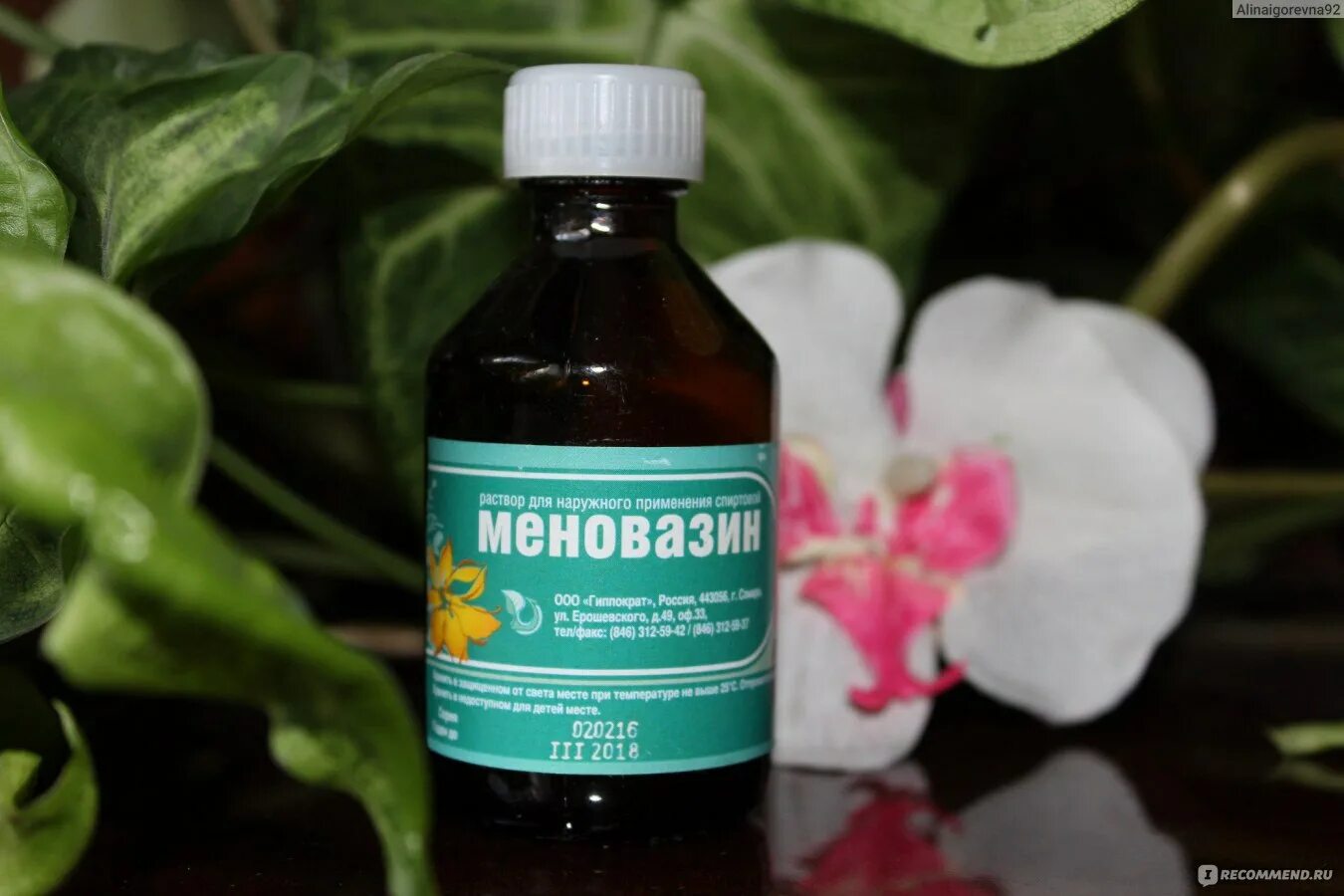 Что входит в состав меновазина