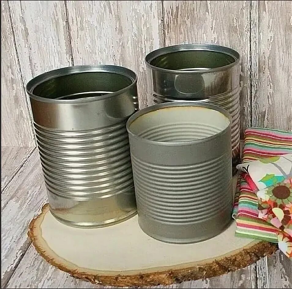 Can Art: a Way to Recycle Some Tin Cans Recycled tin cans, Recycled art projects