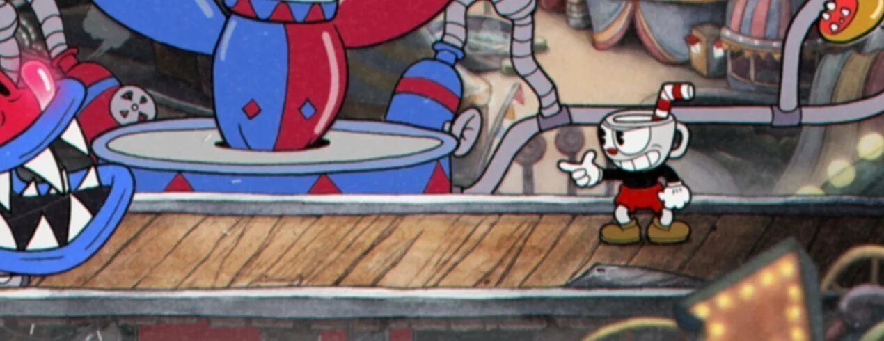 Cuphead снаряжение. Капхед робот доктора кахла. Капхед из пластилина. Cuphead vs mario. Cuphead подсолнух.