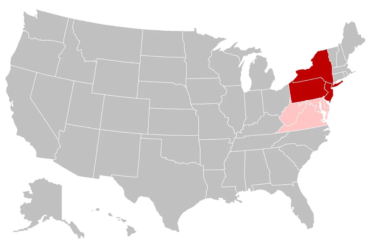 Штат Кентукки на карте США. Штаты Mid Atlantic. Штаты Северо Востока США. Восточные штаты США. Ago states