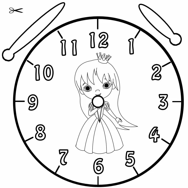 циферблат часов для детей. часы раскраска для детей. трафареты часов для детей. часы для дошкольников. циферблат для детских часов.