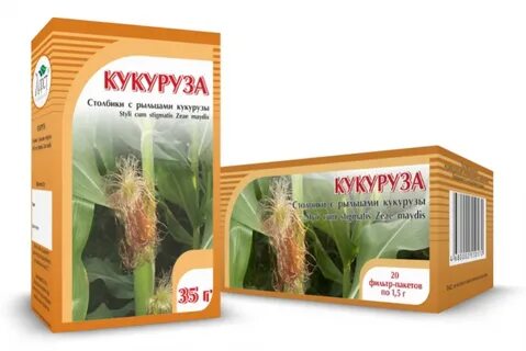 Кукурузные рыльца при застое
