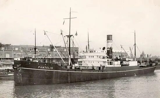 U 172. Merchant судно. Greek Steam ship SS Vassos 1912. Of Greek Merchant Navy.