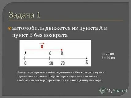 Чему равно перемещение шарика за одно полное