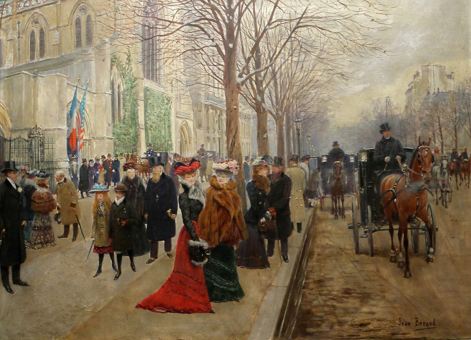 Россия франция в начале 19 в. Jean Beraud художник.