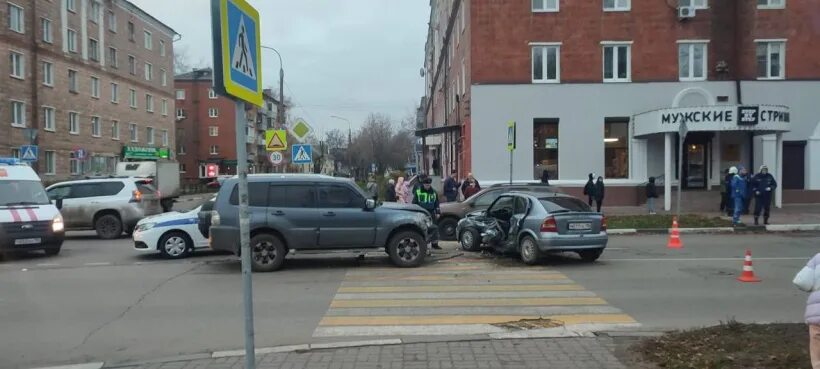 ДТП в Электростали 11.11.2022 - МОИНС Электросталь