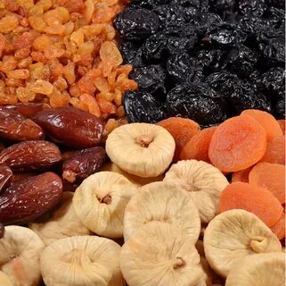 Dried fruit drying
