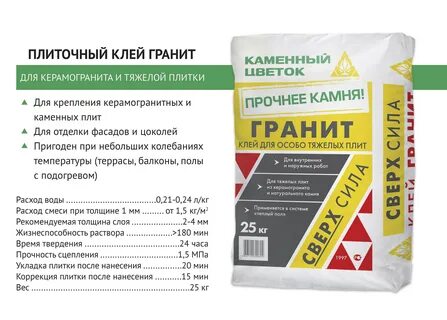 Лучший плиточный клей для теплого пола