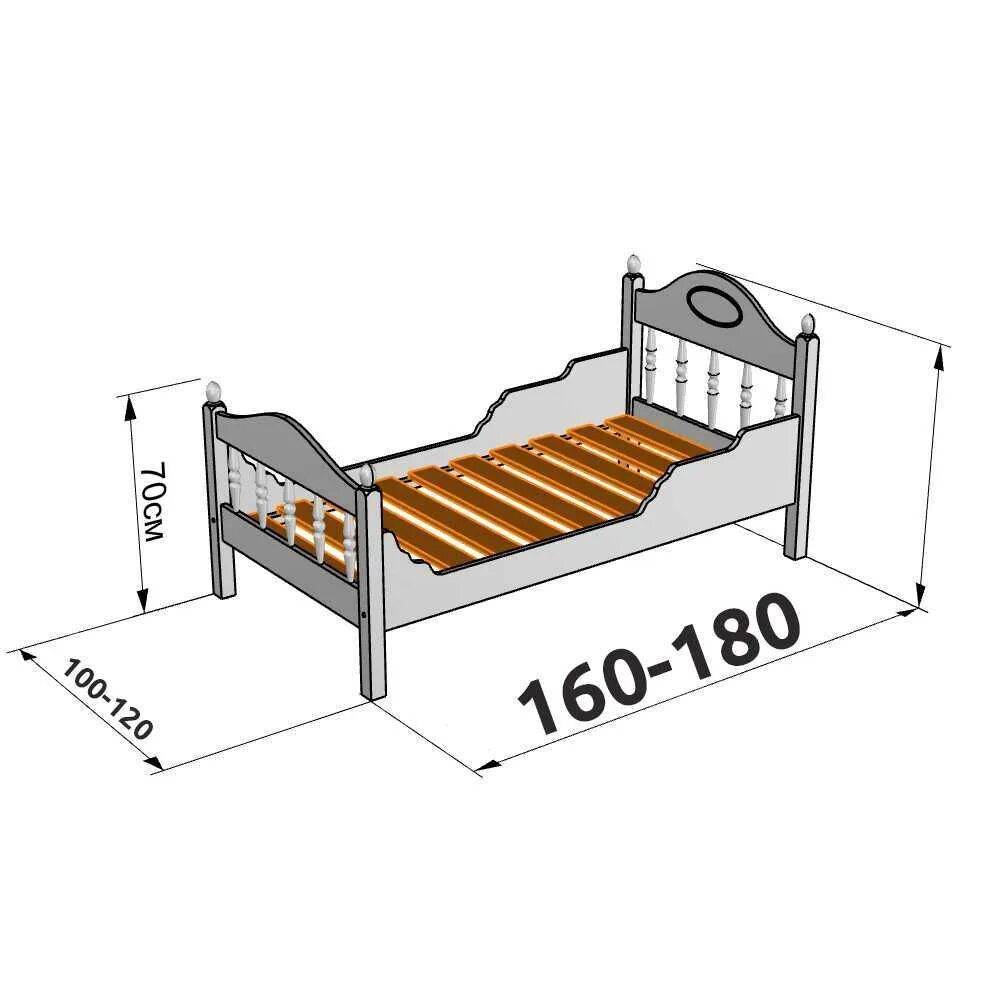 Ширина полуторки. Ширина детской кроватки стандарт. Габариты детской кроватки стандарт. Кровать односпальная чертеж с размерами. Размер кровати односпалки стандарт.