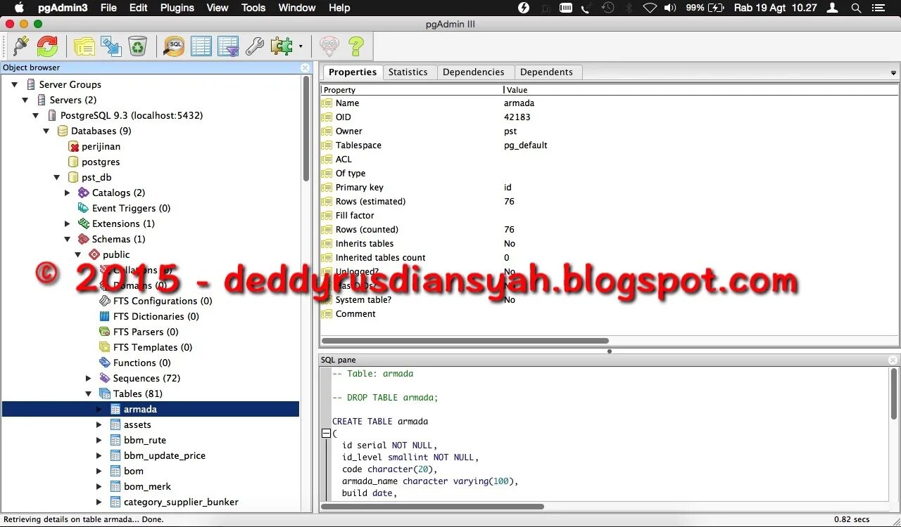 Какая команда является блокирующей в postgresql