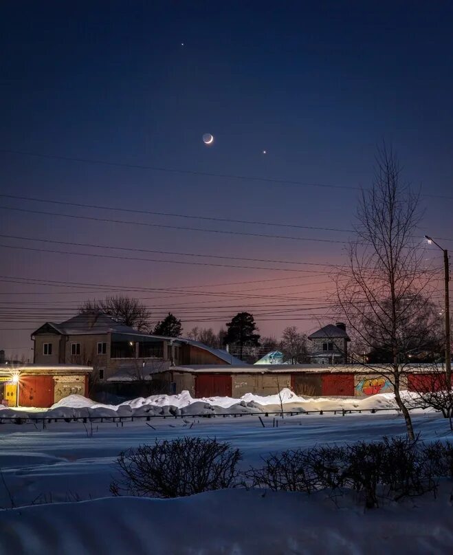 Вечерний дом 11.03 2024. Фото Луны. Странные явления. Юпитер на небе. Сближение Луны Венеры и Юпитера.