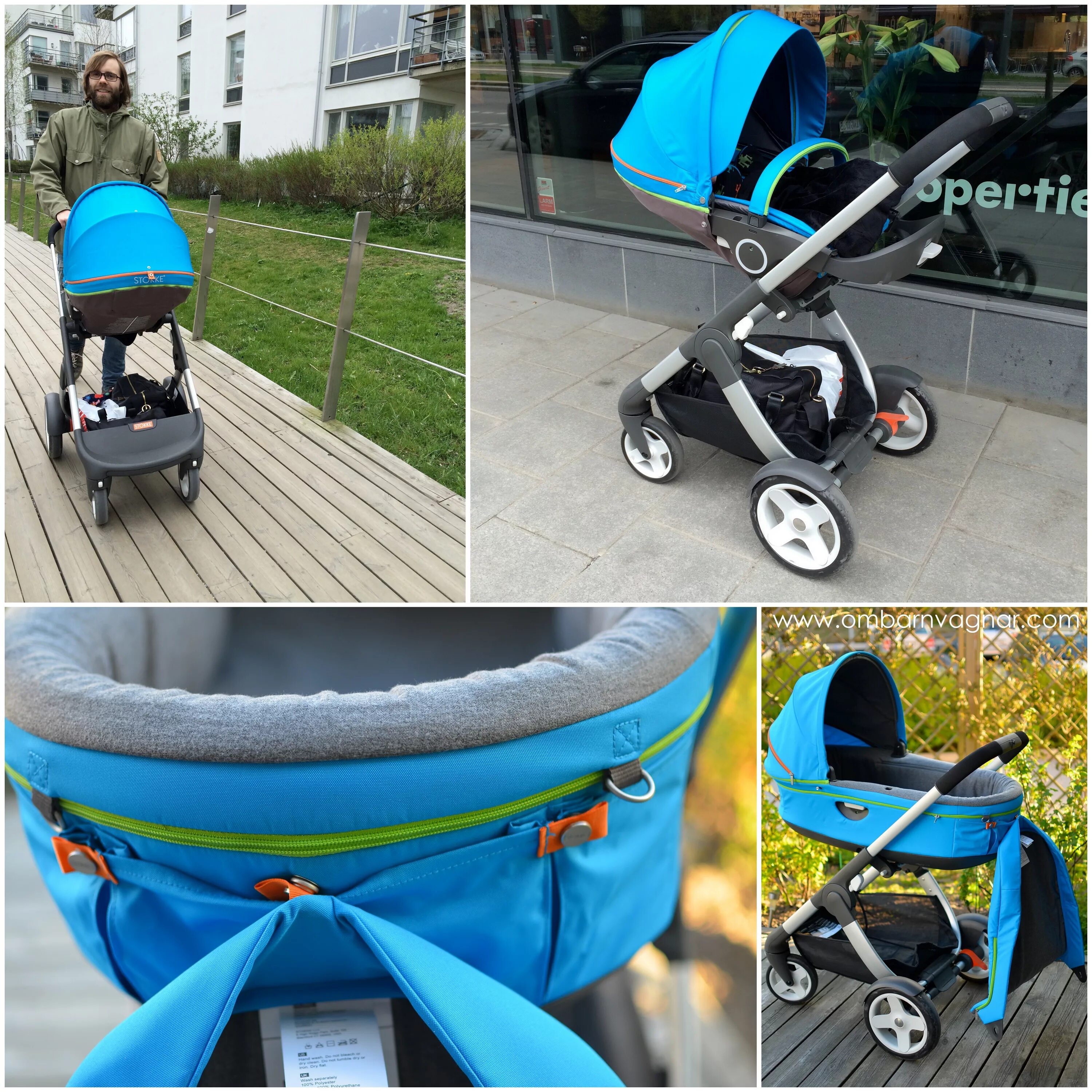 Китайская коляска купить. Stokke Crusi. Коляска Stokke Crusi. Stokke синяя. Коляска Стокке голубая.