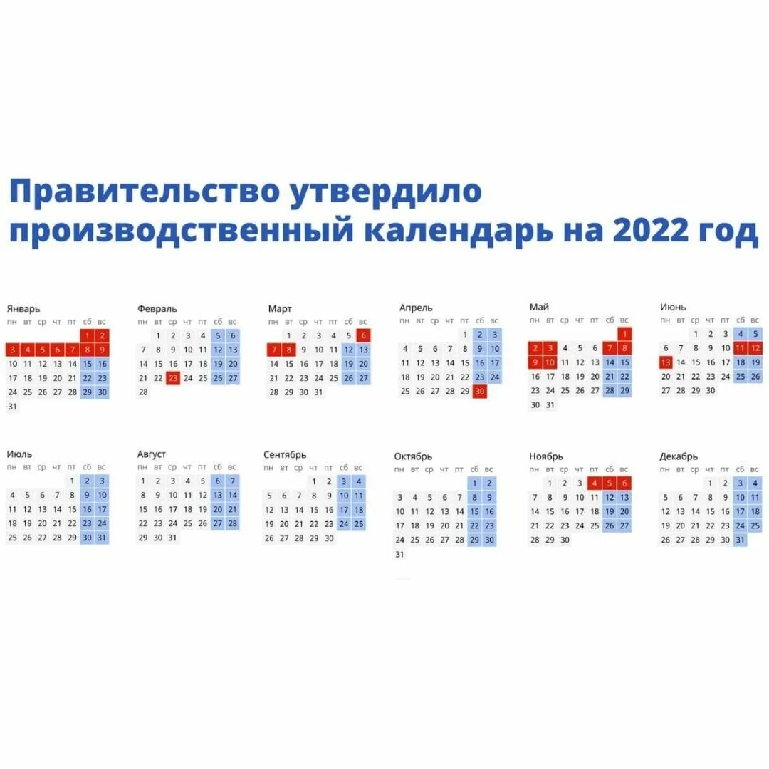 С какого дня официально