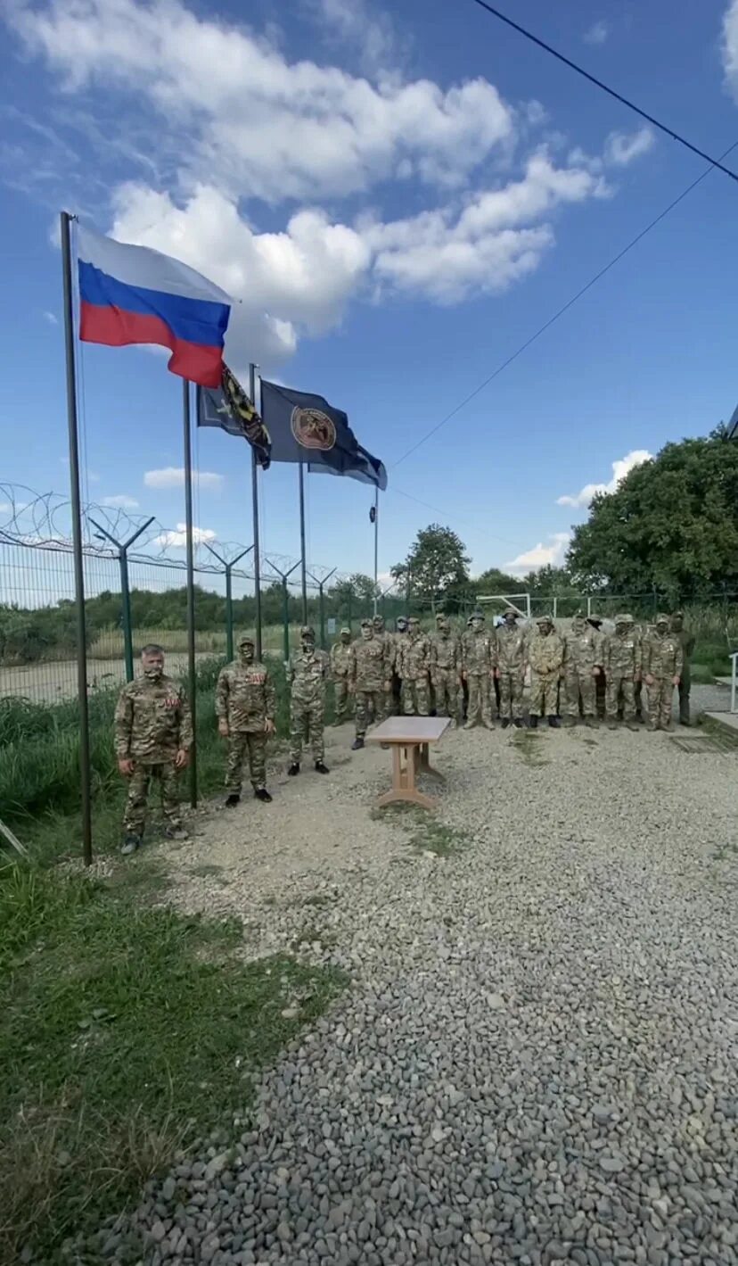 Пожар на базе вагнера