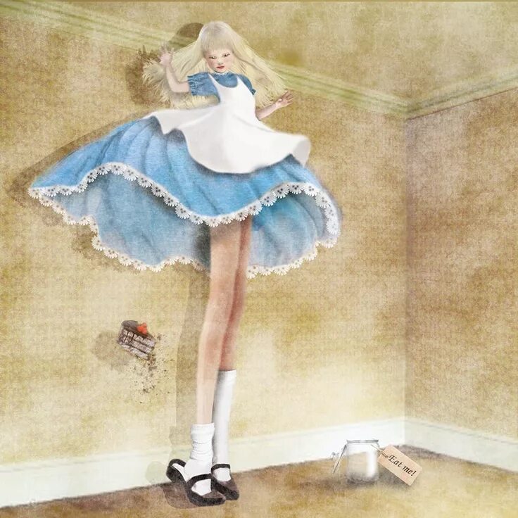 2 алиса стоп. Алиса в стране чудес выросла. Алиса в стране чудес иллюстрации. Ноги Алисы в стране чудес. Иллюстрации Алисы в стране чудес Алиса растет.