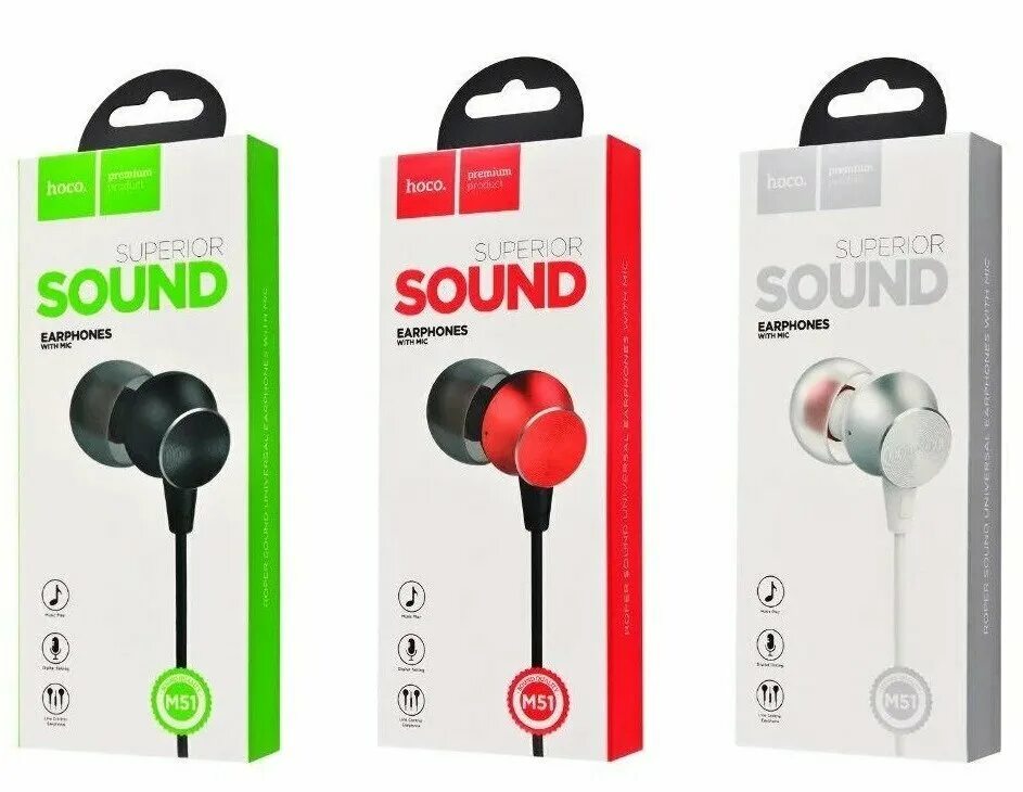 Hoco eq5 приложение наушники. Гарнитура hoco m51. hoco earphone m51. наушники внутриканальные hoco m51, pr. наушники hoco m51, red.