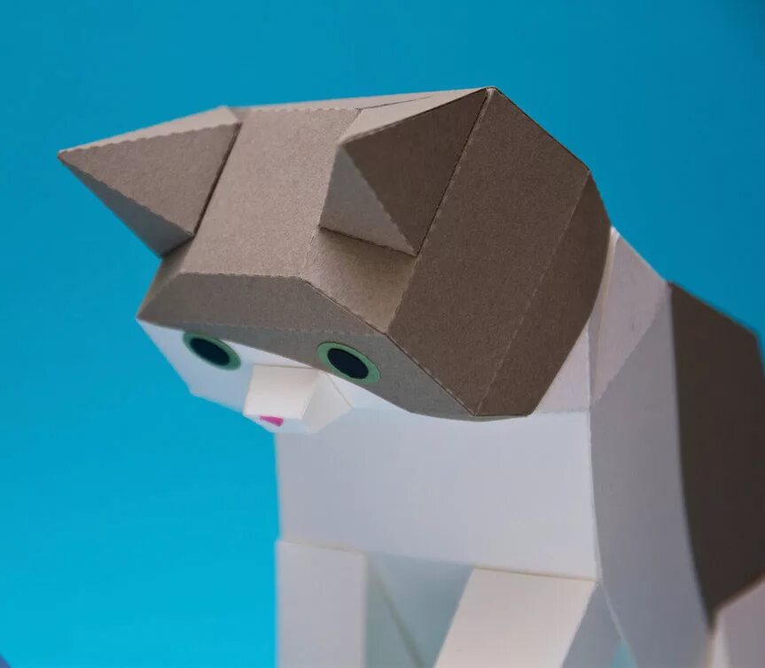 Объемная кошка из бумаги. Объемные фигурки. Животных из бумаги. Объемные звери из бумаги. Объемные котики из бумаги.