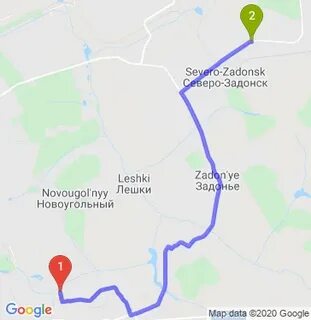 Сколько до задонска