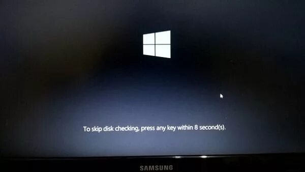 Scanning and repairing drive c windows