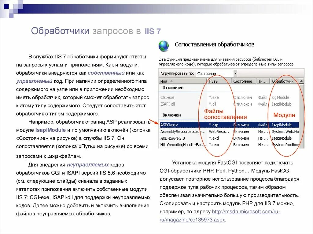 Обработчик справочного и информационного материала