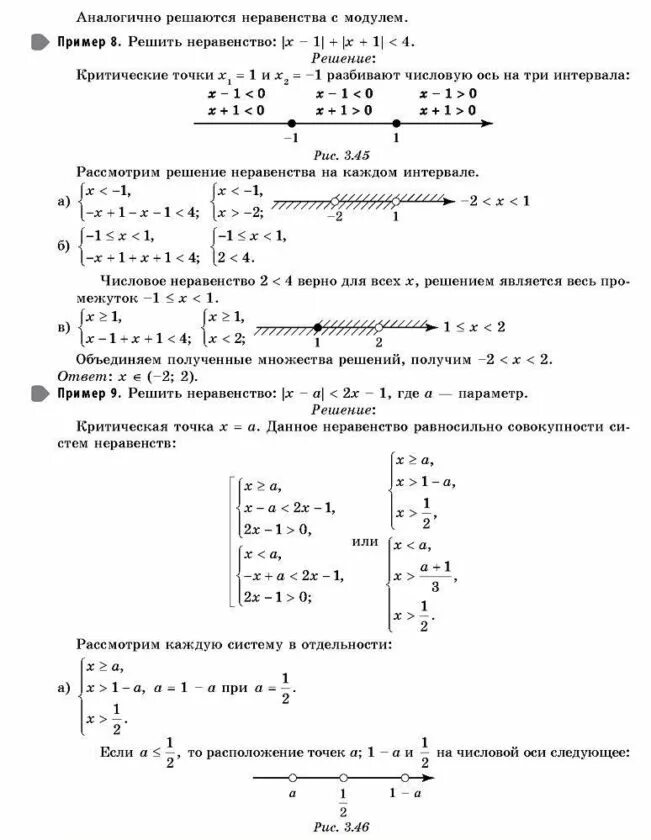 Вариант 2 решите неравенство 9 класс