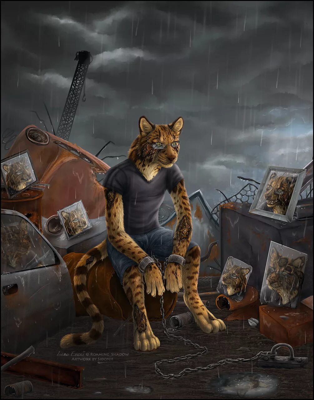 Rusted from the rain
