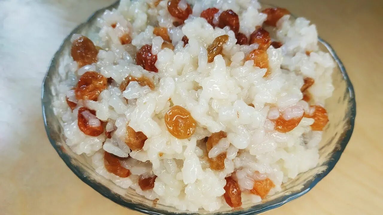 Как приготовить рис с изюмом на поминки
