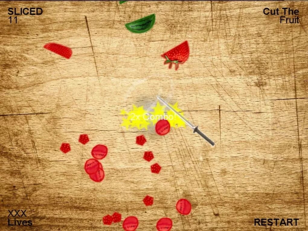 Фрукторезка игра. Fruit Ninja 5th Anniversary. Игригры где нужно кидать фрикты. Fruit Ninja Cuts. Кидать фрукты