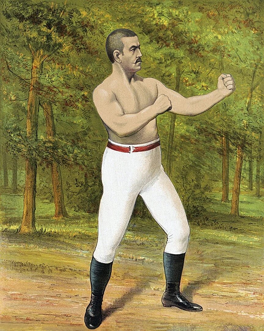 Том сэйерс боксер. Джон л. Салливан. John have boxing. Фото боксеров 19 века.