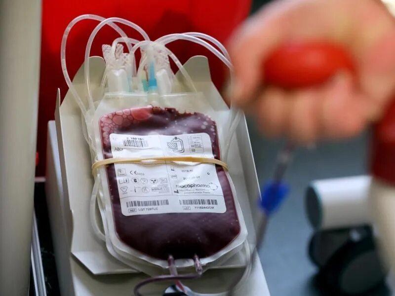 Донор крови.