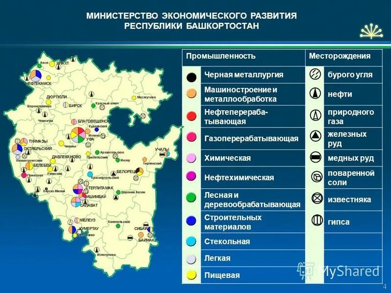 Экономика башкортостана 3 класс окружающий мир. Полезные ископаемые Башкортостана карта. Промышленная карта Башкирии. Карта промышленности Башкирии. Промышленность Башкортостана карта.