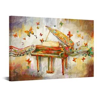 canvas painting piano - tomdok.ru.