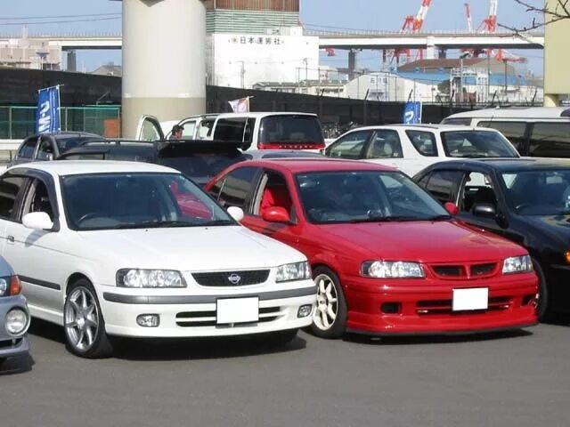 Ниссан санни тюнинг фото Nissan Sunny (B15) 1.5 бензиновый 2002 Lucky Crew на DRIVE2