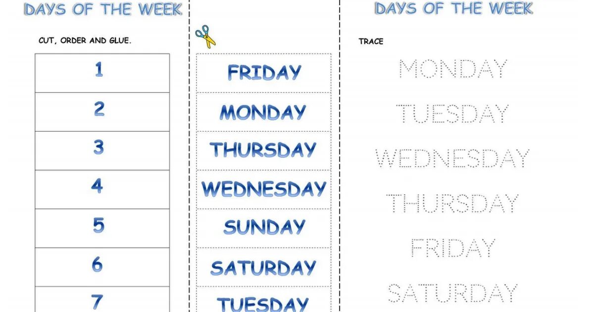 Weekday перевод. Days of the week Worksheet. Дни недели Worksheets. Days of the week ESL. English Days of the week Worksheets.