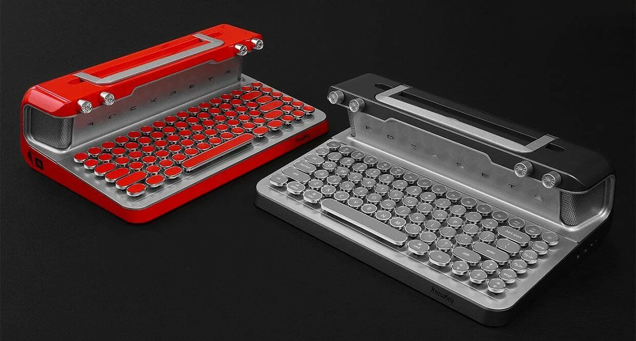 Retro keyboard. Knewkey. чехол huawei c-debussy-keyboard.
