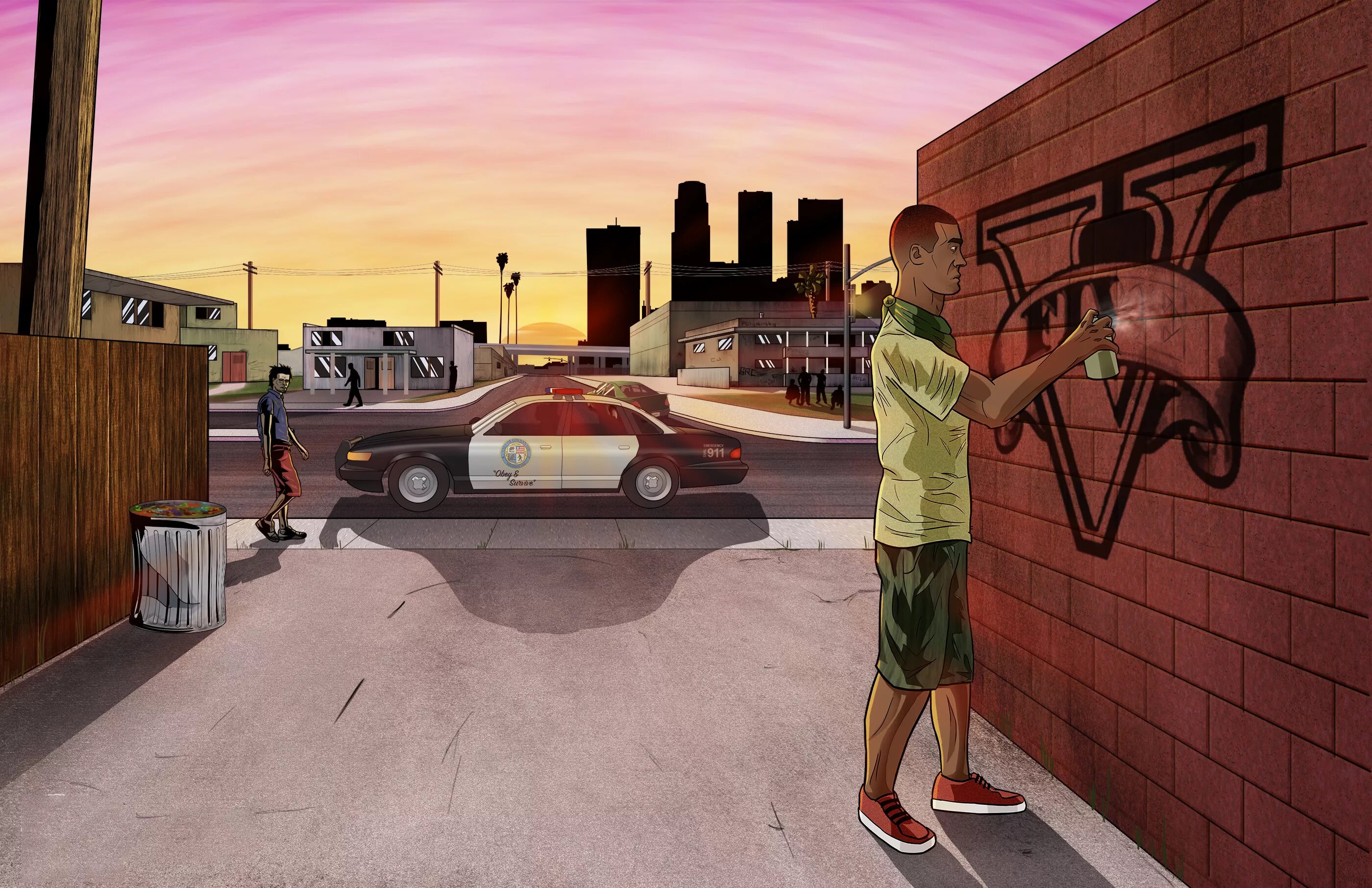 Play grand theft