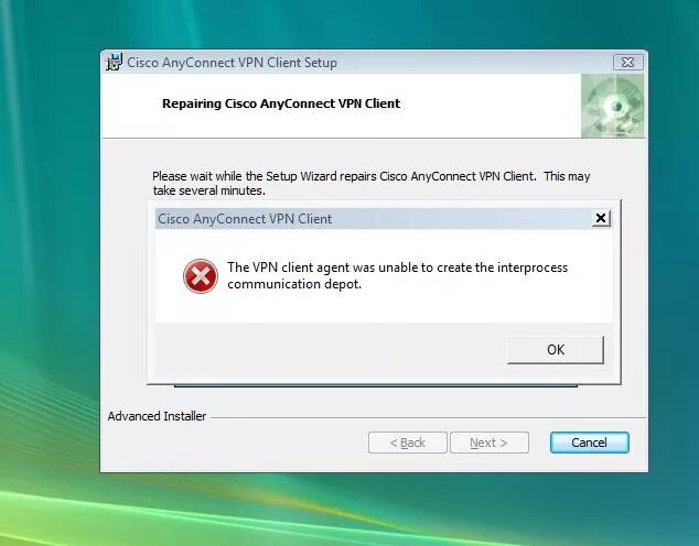 Solved: Cisco AnyConnect installation problem Experts Exchange