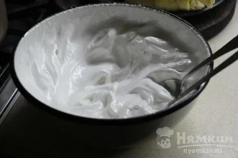 Крем из белков для трубочек
