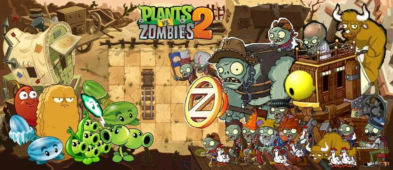 Plants vs zombies 2 unlocked