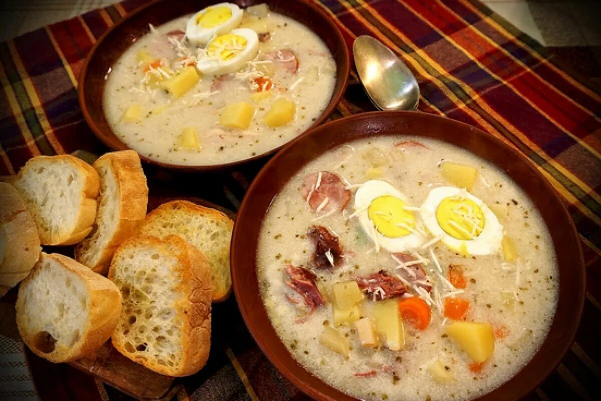 Zurek суп. Жур белорусская кухня. Журек польский. Польская кухня журек